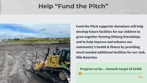 Donations for our New Pitch