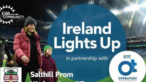 Rahoon/Newcastle GAA Club Lights Up in partnership with Operation Transformation