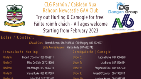 Hurling & Camogie Contacts