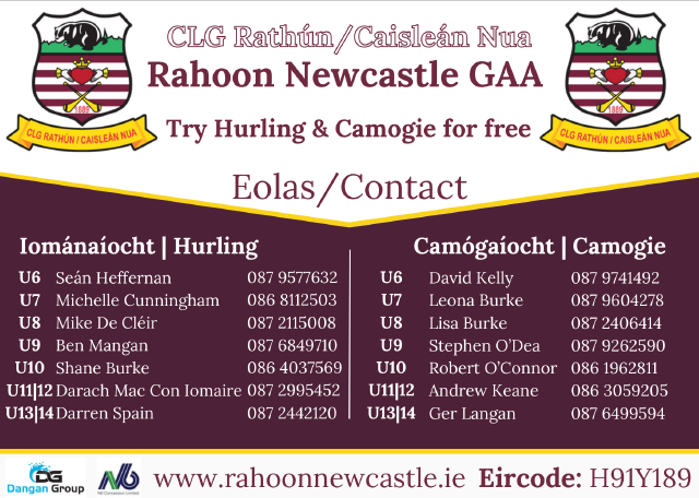 Hurling & Camogie Contacts